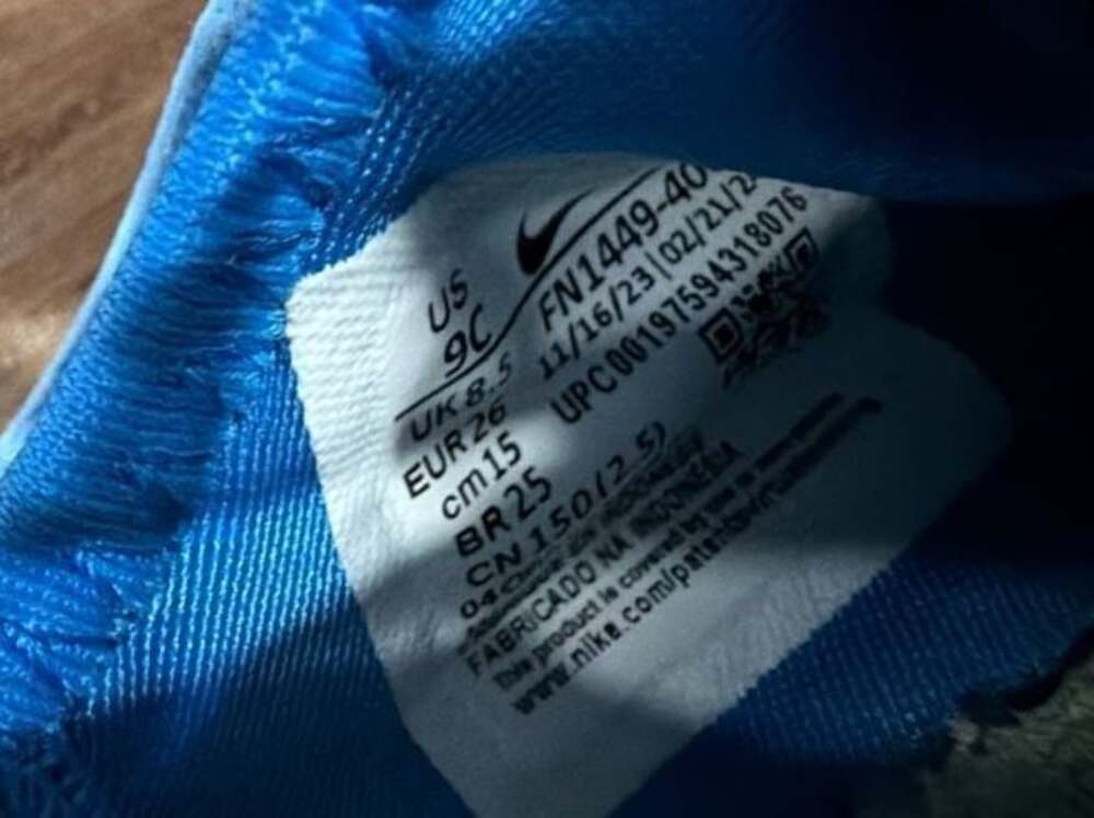 Nike Flex Runner 3 Toddler Shoes - Photo Blue/Vapour Green - Picture 7 of 7
